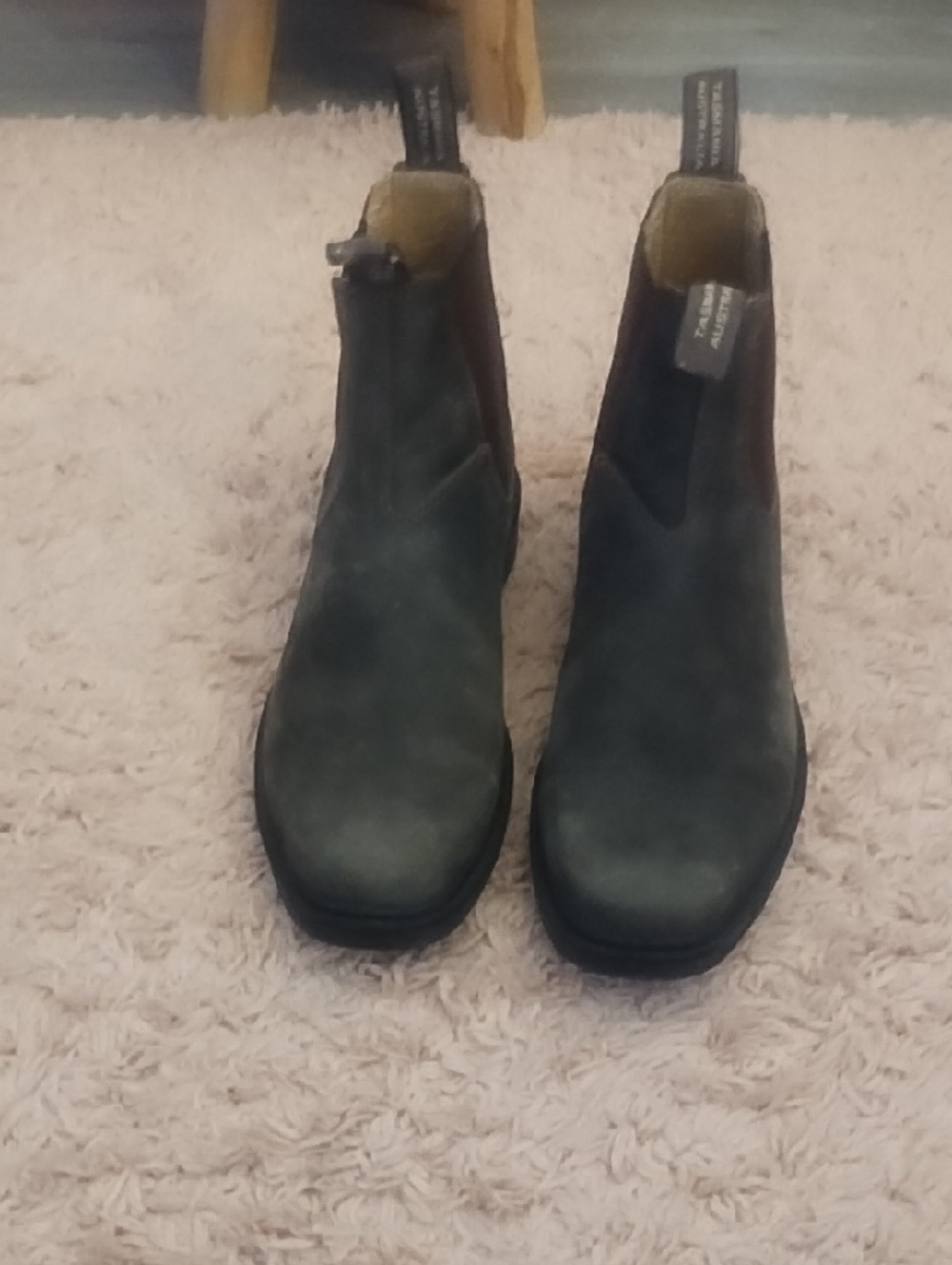 Blundstone Women's Dark Green Chelsea Ankle Boots